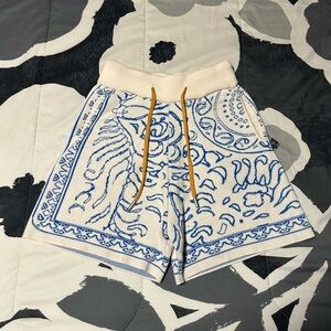 Rhude Paisley Shorts